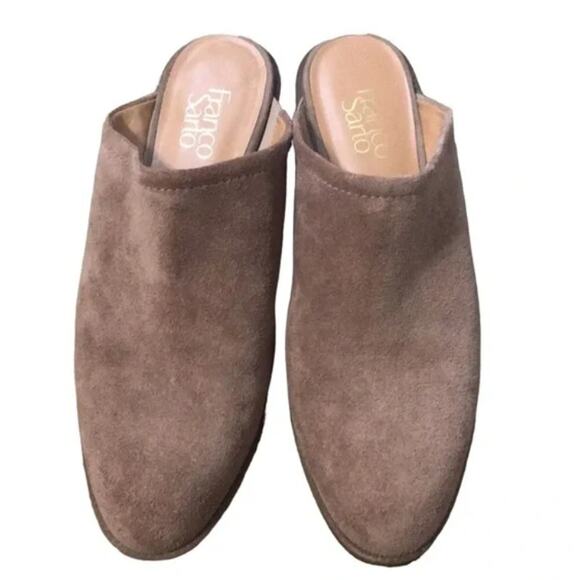 Franco Sarto Rosita Suede Mule in Grey Size 8M - Picture 4 of 6